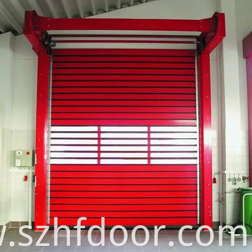 Turbo fast rolling door